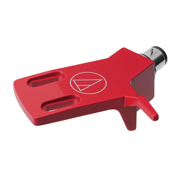 Main product image for Audio-Technica AT-HS3 Universal 1/2" Mount Headshell for 4-Pin Turntable Catridge Red240-5728